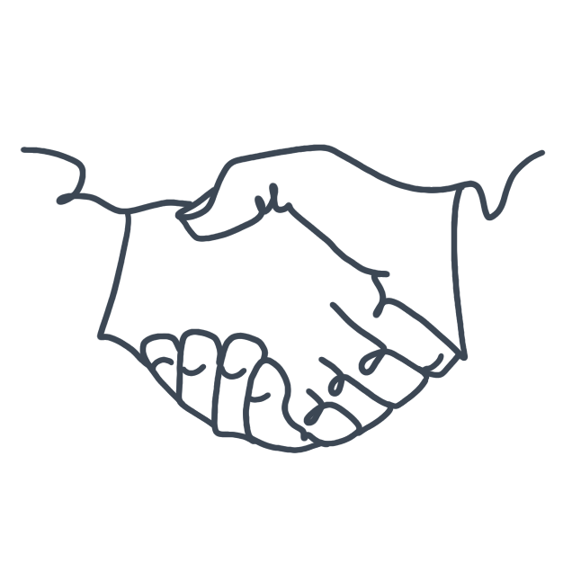 first meeting, handshake